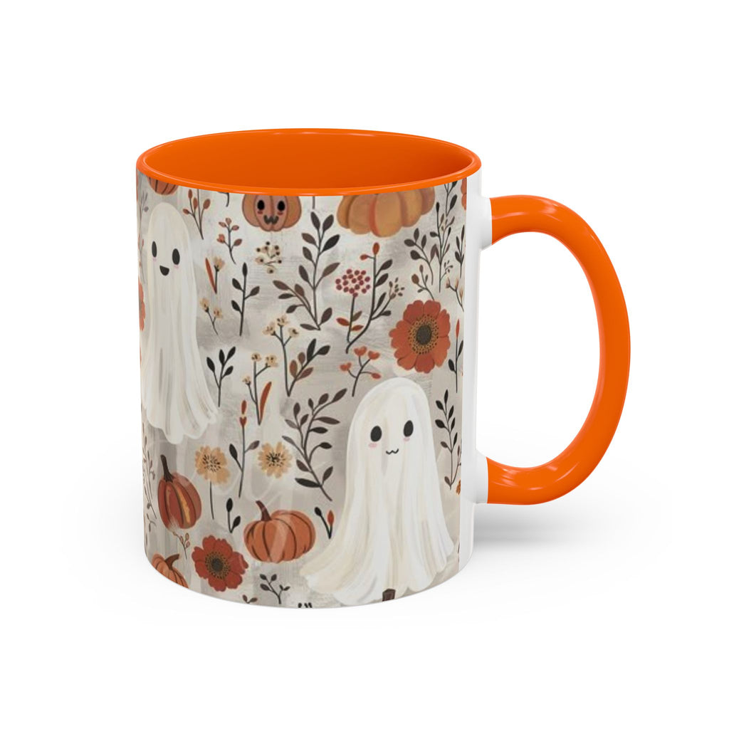 Cute Halloween Ghost Coffee Mug | Fall Decor, Gift for Autumn Lovers, Spooky Vibes, Ceramic Drinkware, Witchy Kitchen
