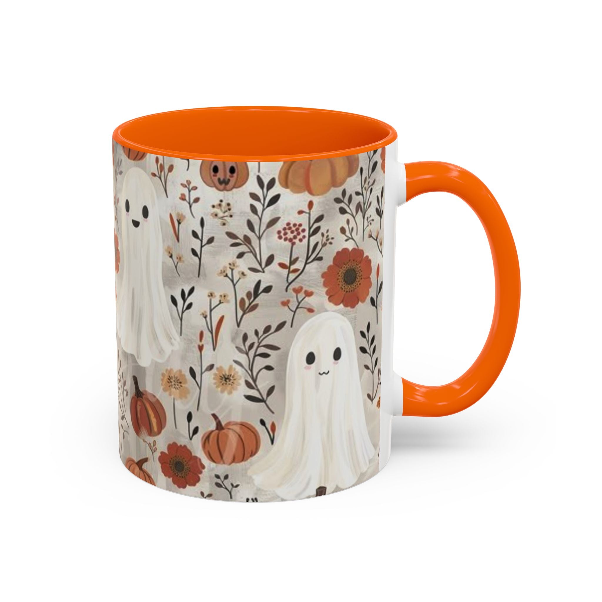 Cute Halloween Ghost Coffee Mug | Fall Decor, Gift for Autumn Lovers, Spooky Vibes, Ceramic Drinkware, Witchy Kitchen