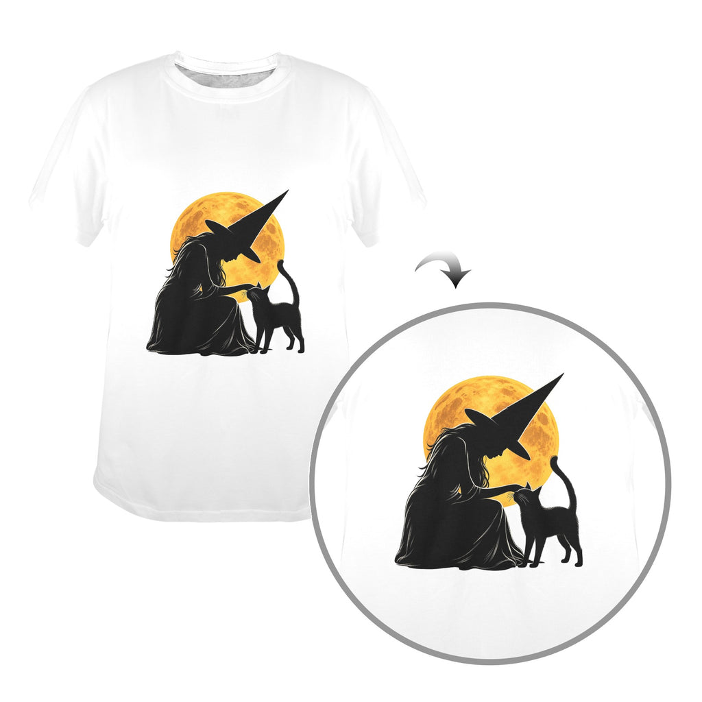 Moonlit Familiar Unisex Halloween Tee