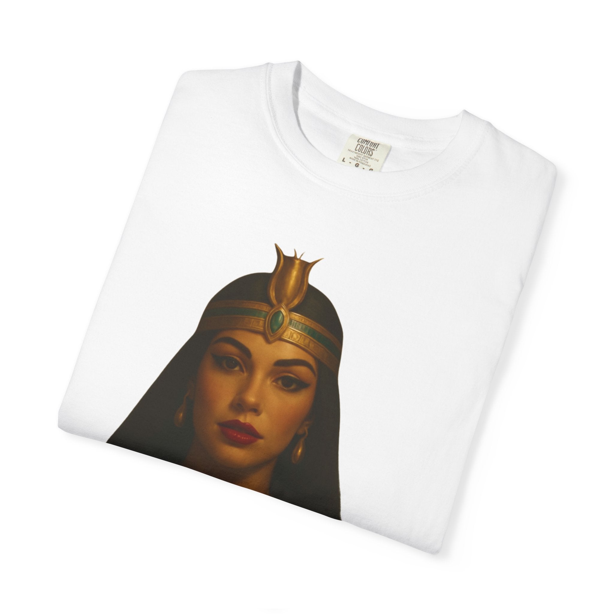 Egyptian Queen Unisex T-Shirt, Vintage Graphic Tee, Bohemian Style Shirt, Gift for History Lovers, Unique Apparel, Casual Wear