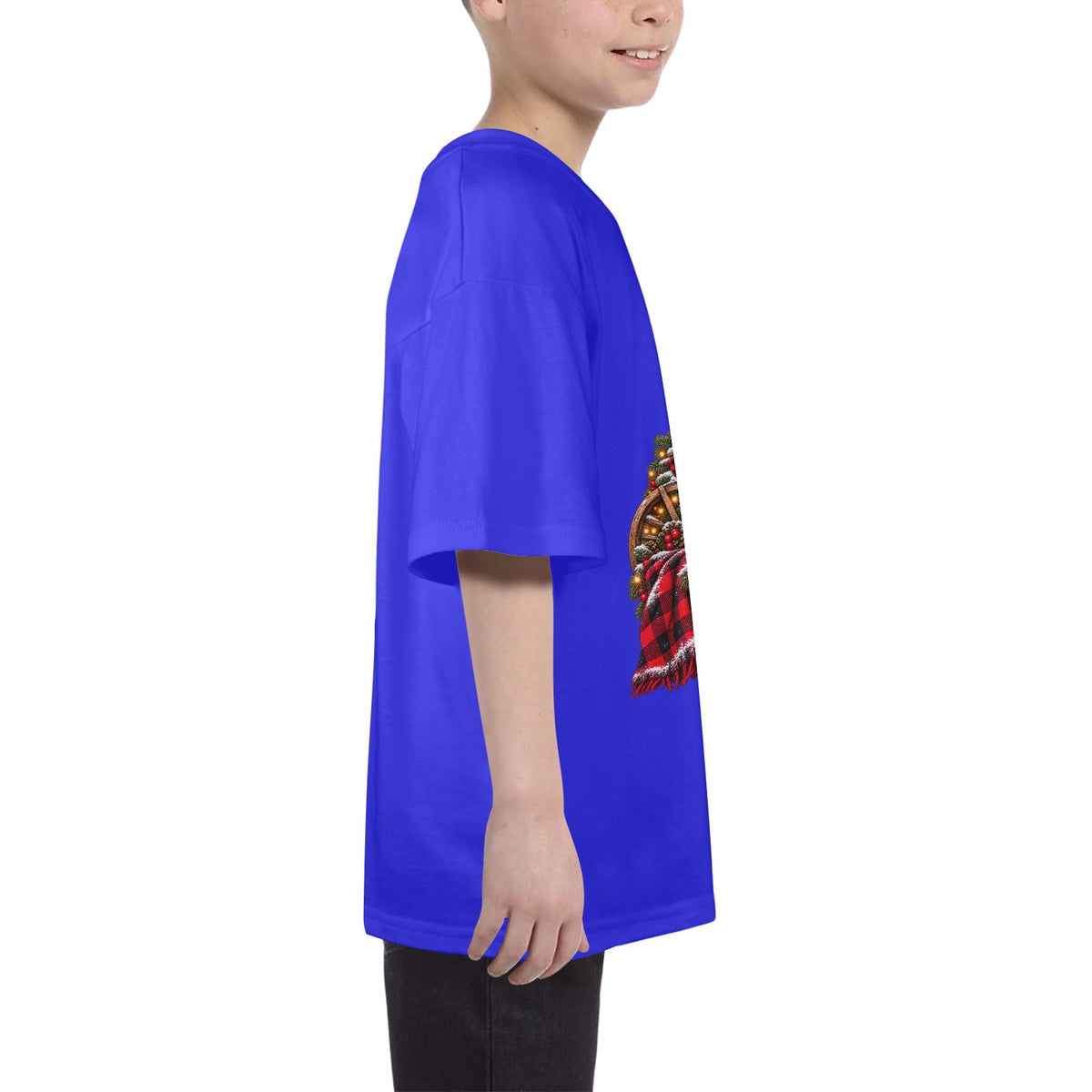 Pete & Coco Christmas Youth T-Shirt – Cute Western Holiday Ranch Tee