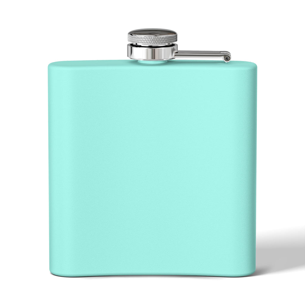 Flask — "I  Hot Dads" 6oz Stainless Steel Pocket Flask
