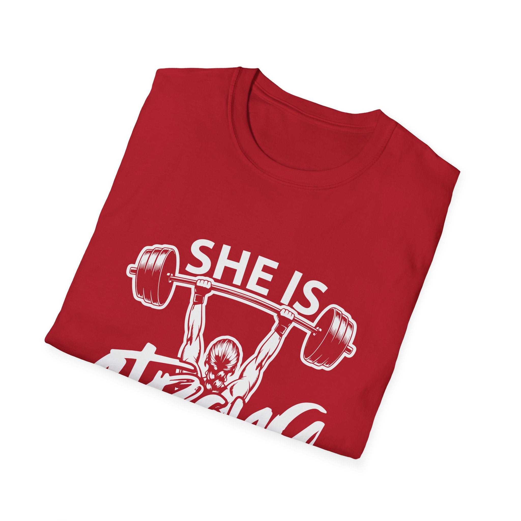 She Is Strong Inspirational T-Shirt — Empowerment Tee for Women
