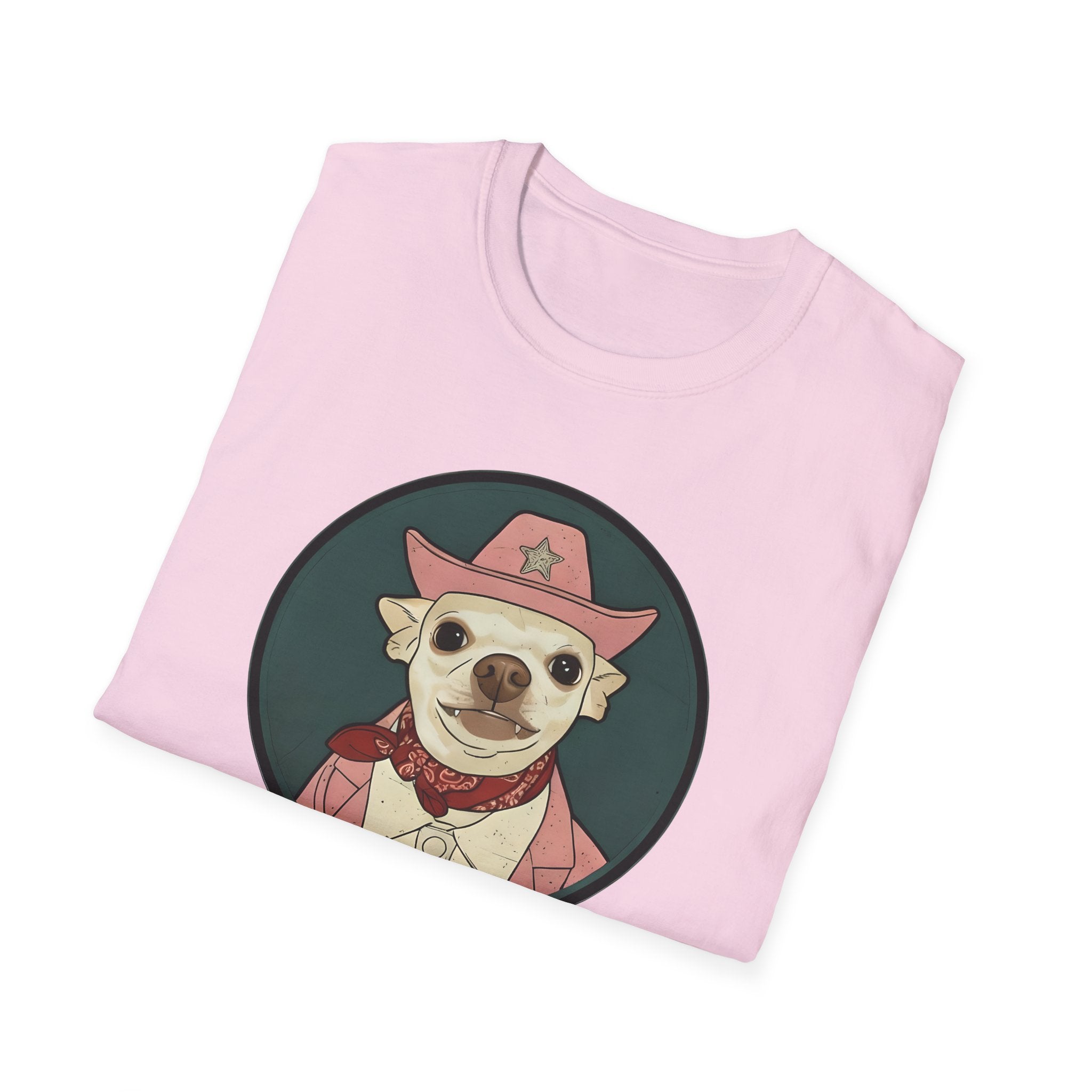 Cowgirls Rule Chihuahua Cowgirl T-Shirt   Coco       Trendy TShirt