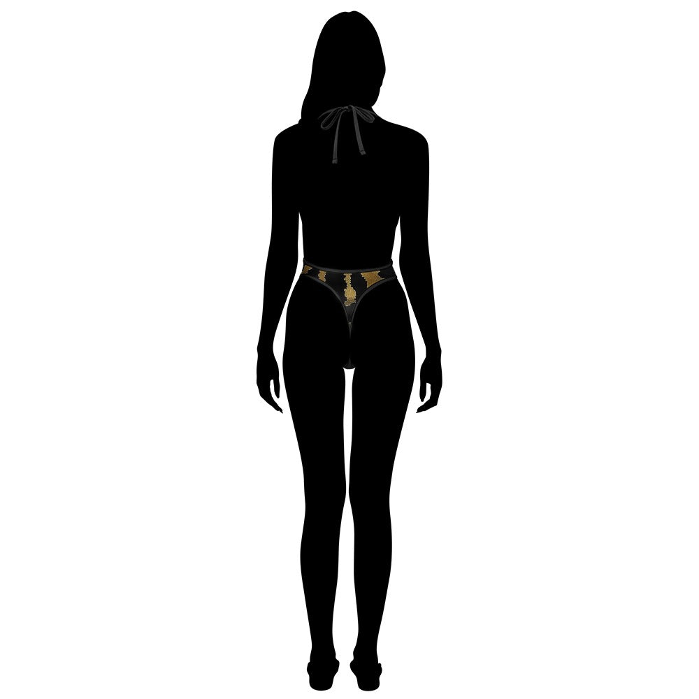 After Dark Leopard Collection! Jumpsuit — Gold Edition
