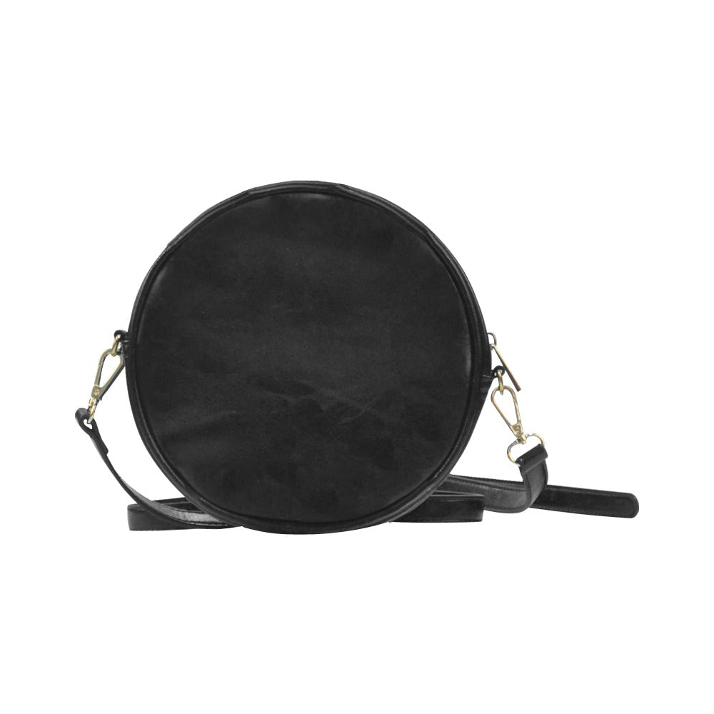 Pete’s Haunted Harvest   Halloween   Fashion  Round Messenger Bag