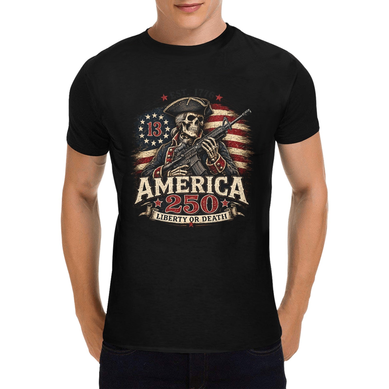 America 250 Liberty or Death  T-Shirt