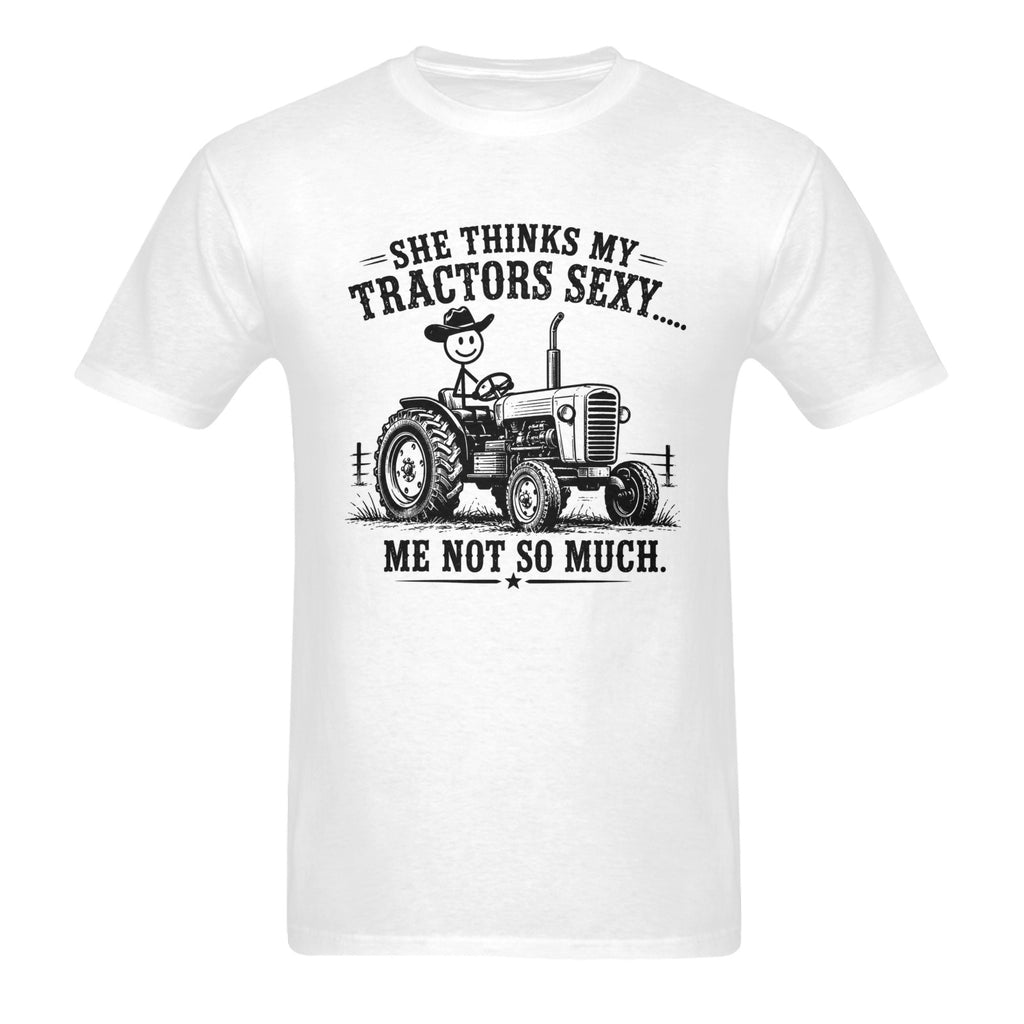 Men's Cowboy Bob Tractor Sexy T-Shirt