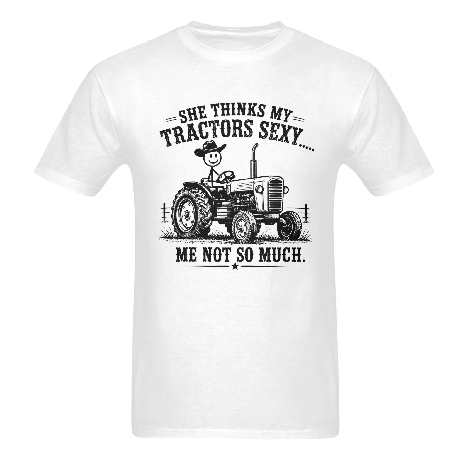 Men's Cowboy Bob Tractor Sexy T-Shirt