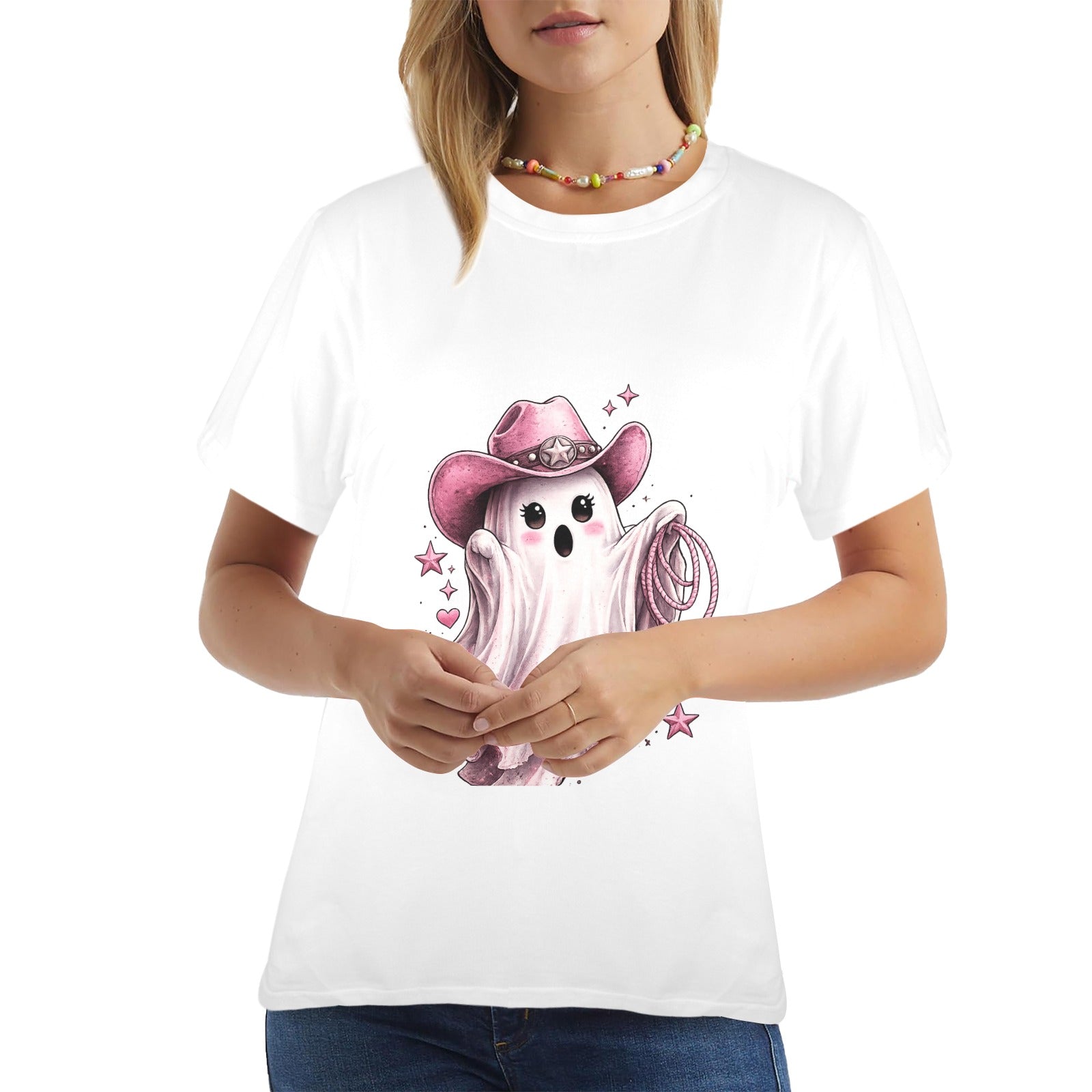 Women's  Cowgirl Ghost Tee