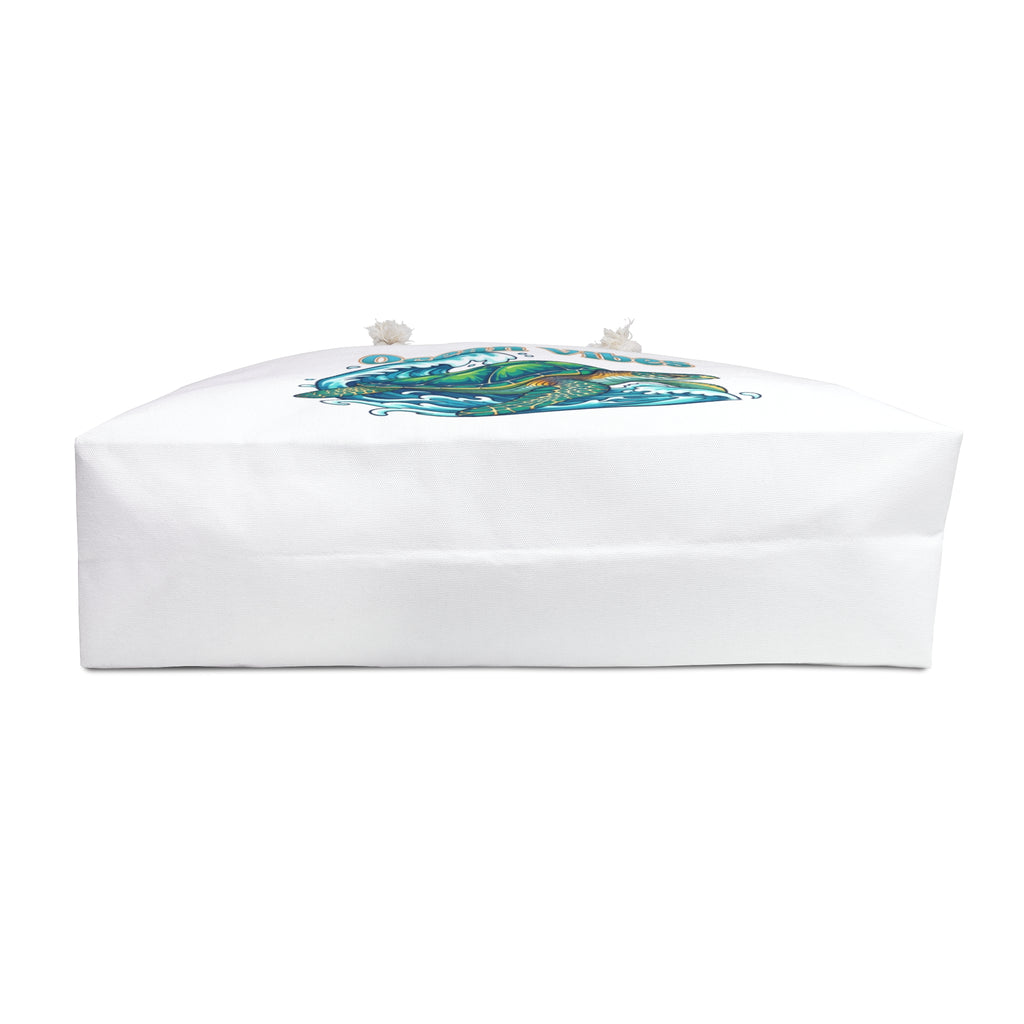 Ocean Vibes Weekender Bag — Sea Turtle Travel Tote for Beach Trips & Vacations