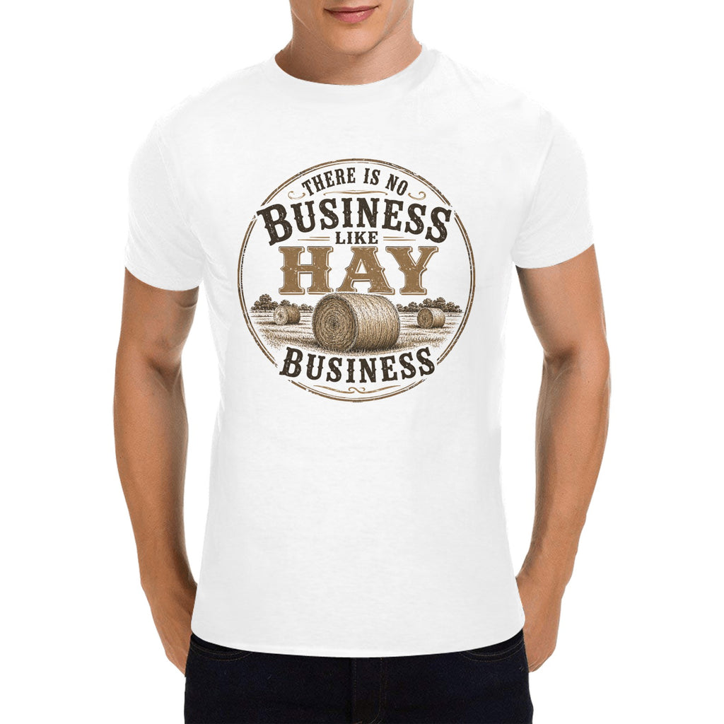 Mens "No Business Like Hay Business" Tee
