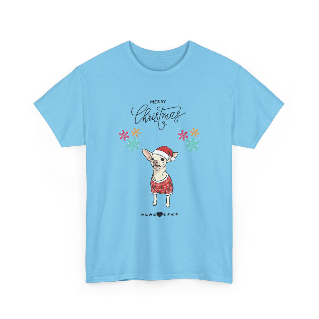 Christmas Dog Lovers Tee Chihuahua