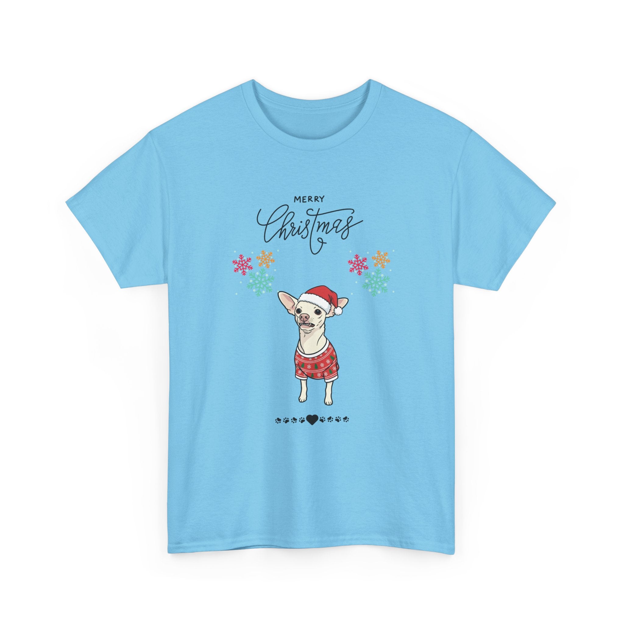 Christmas Dog Lovers Tee Chihuahua