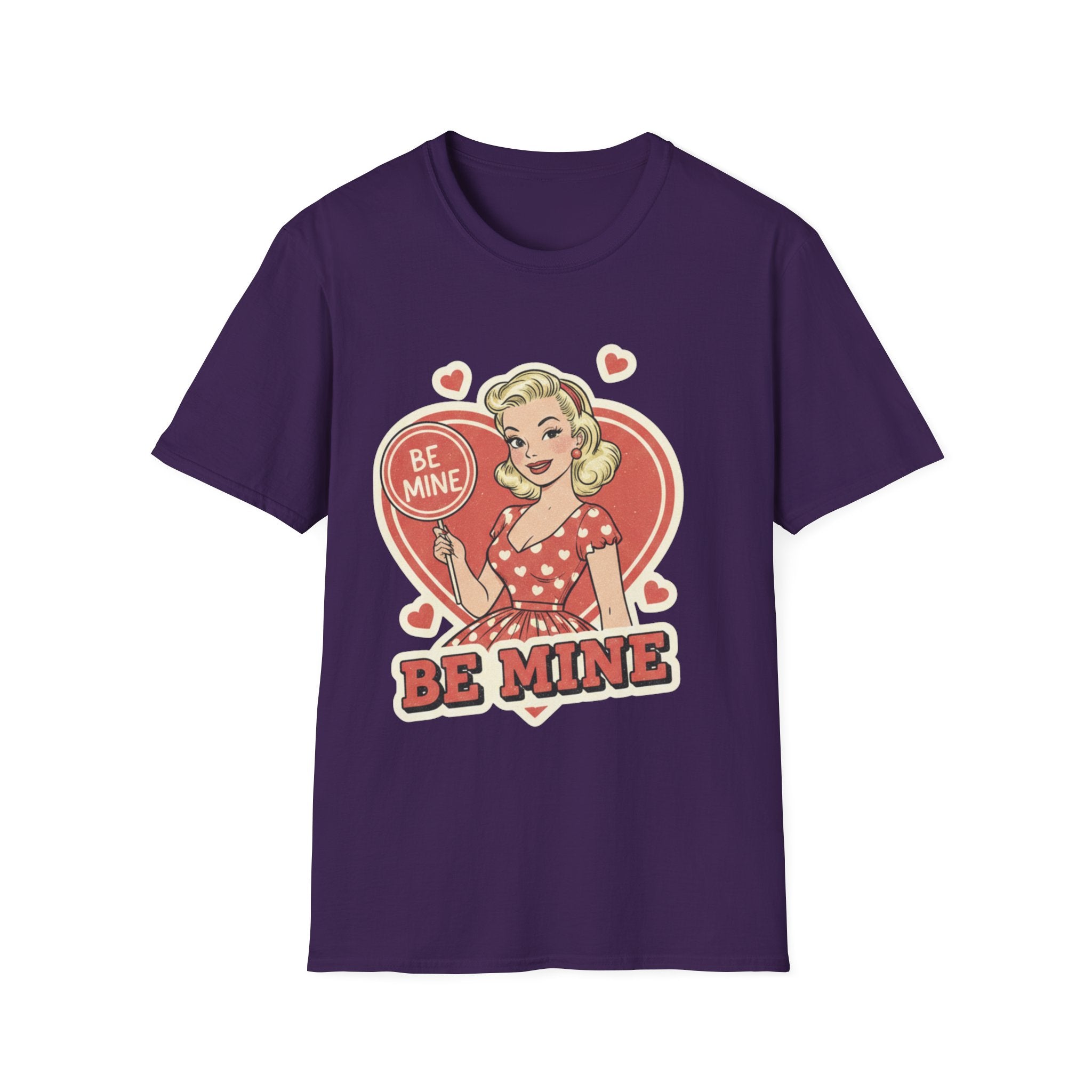 Valentine Retro 'Be Mine' T-Shirt   Trendy Tshirts  Etsy