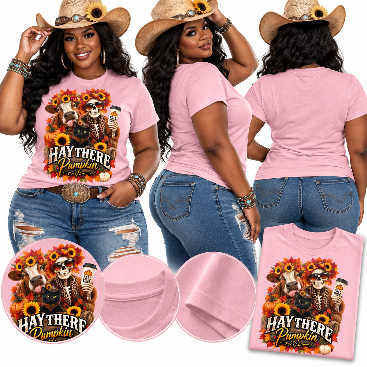 Hay There Pumpkin Fall Mood Women’s Tee