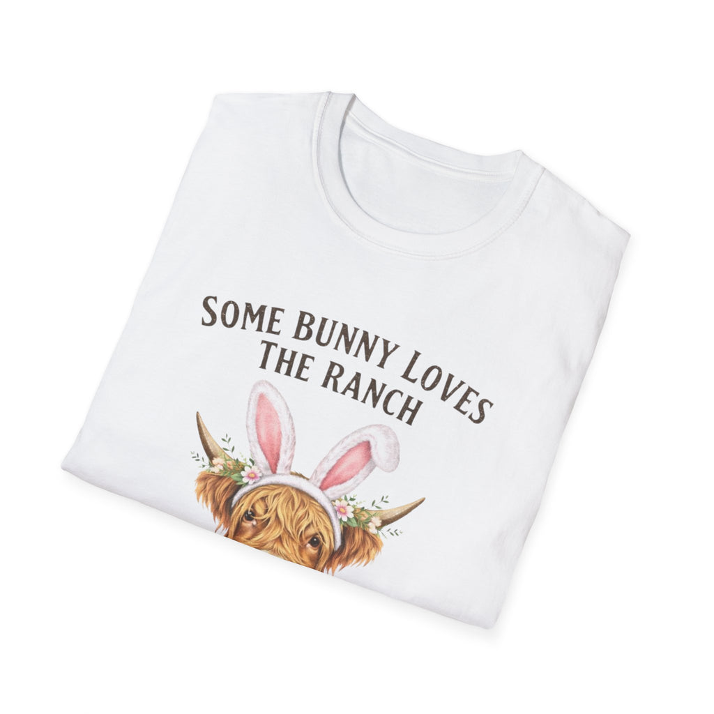 Some Bunny Loves The Ranch T-Shirt — Cute Bunny-Eared Cow Spring Tee
