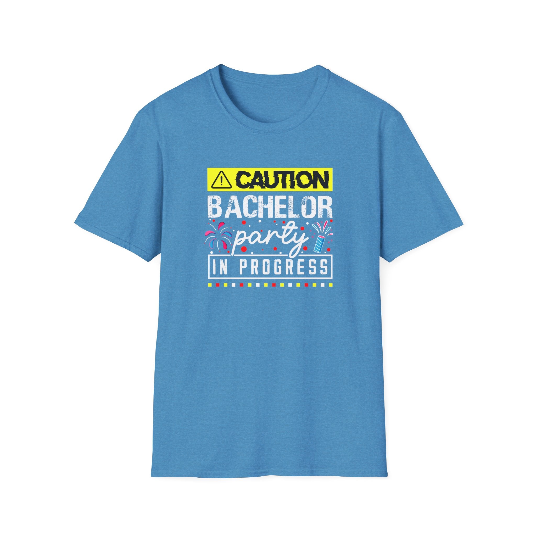 Bachelor Party Caution In Progress T-Shirt