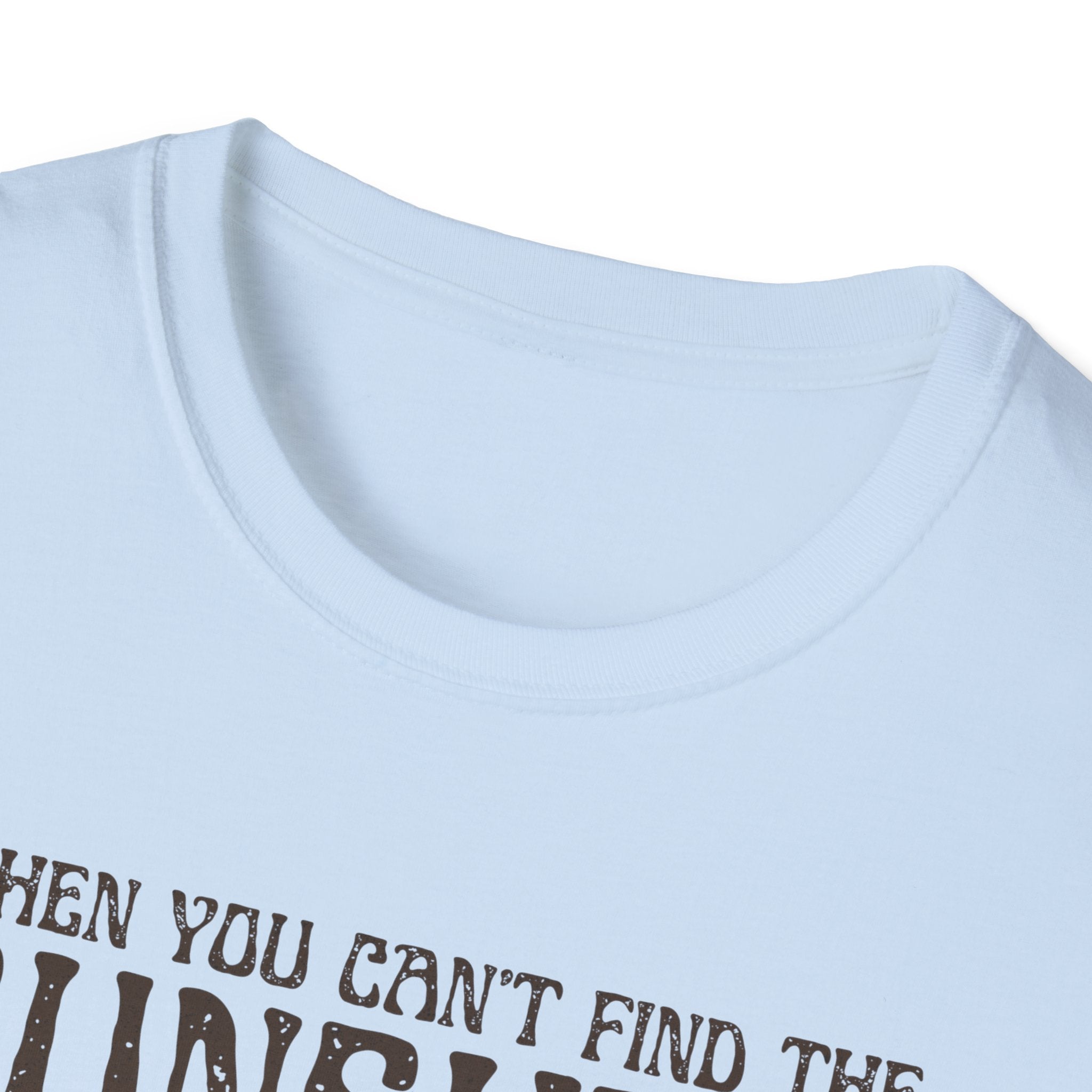 Sunflower Skull Tee — "When You Can’t Find the Sunshine Be the Sunshine" Graphic T-Shirt