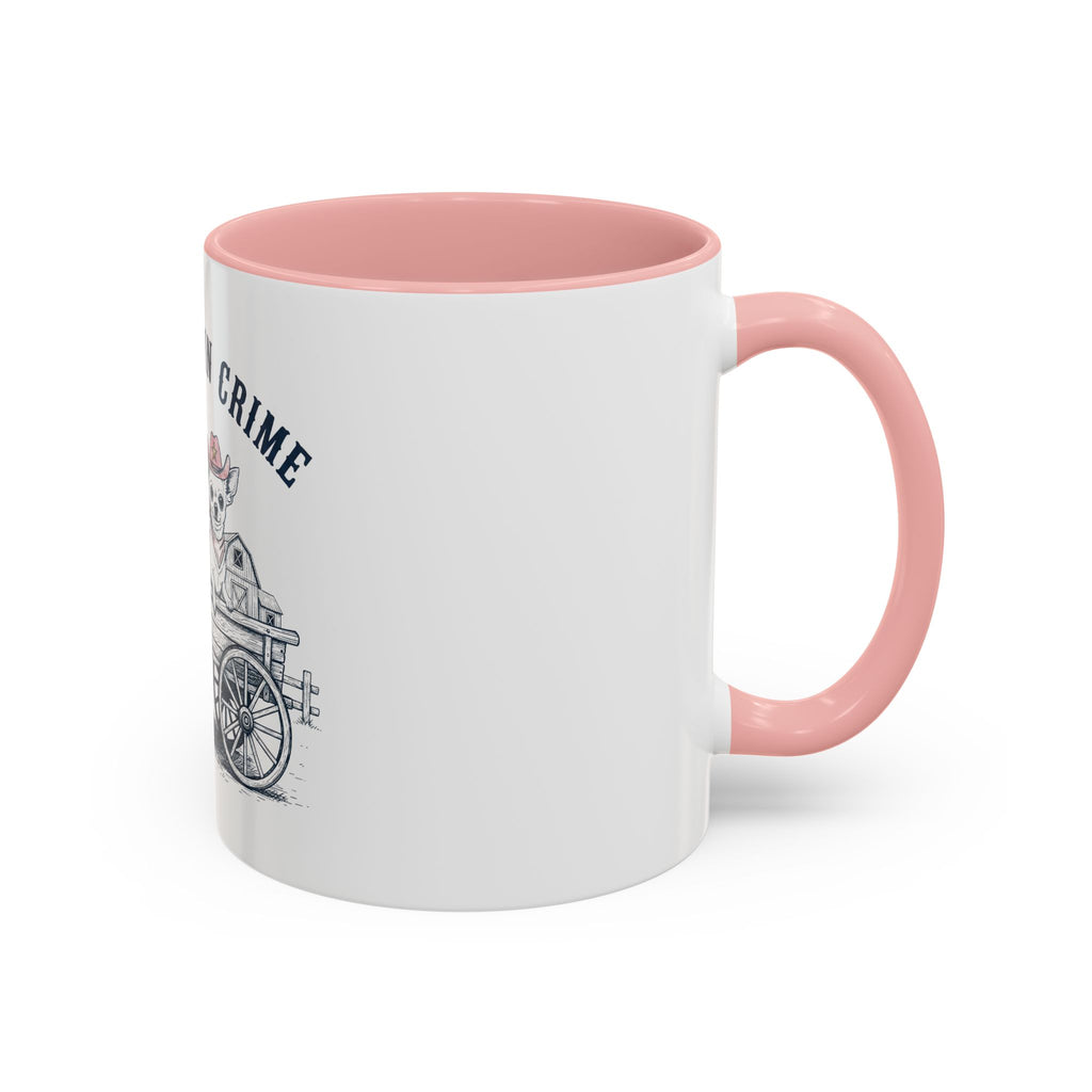 Partners in Crime Coffee Mug — Cute Cowboy Coco & Pete Accent Mug (11/15oz)