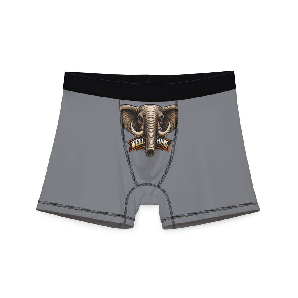 Elephant Trunk Boxer Briefs — Novelty Men’s Graphic Underwear
