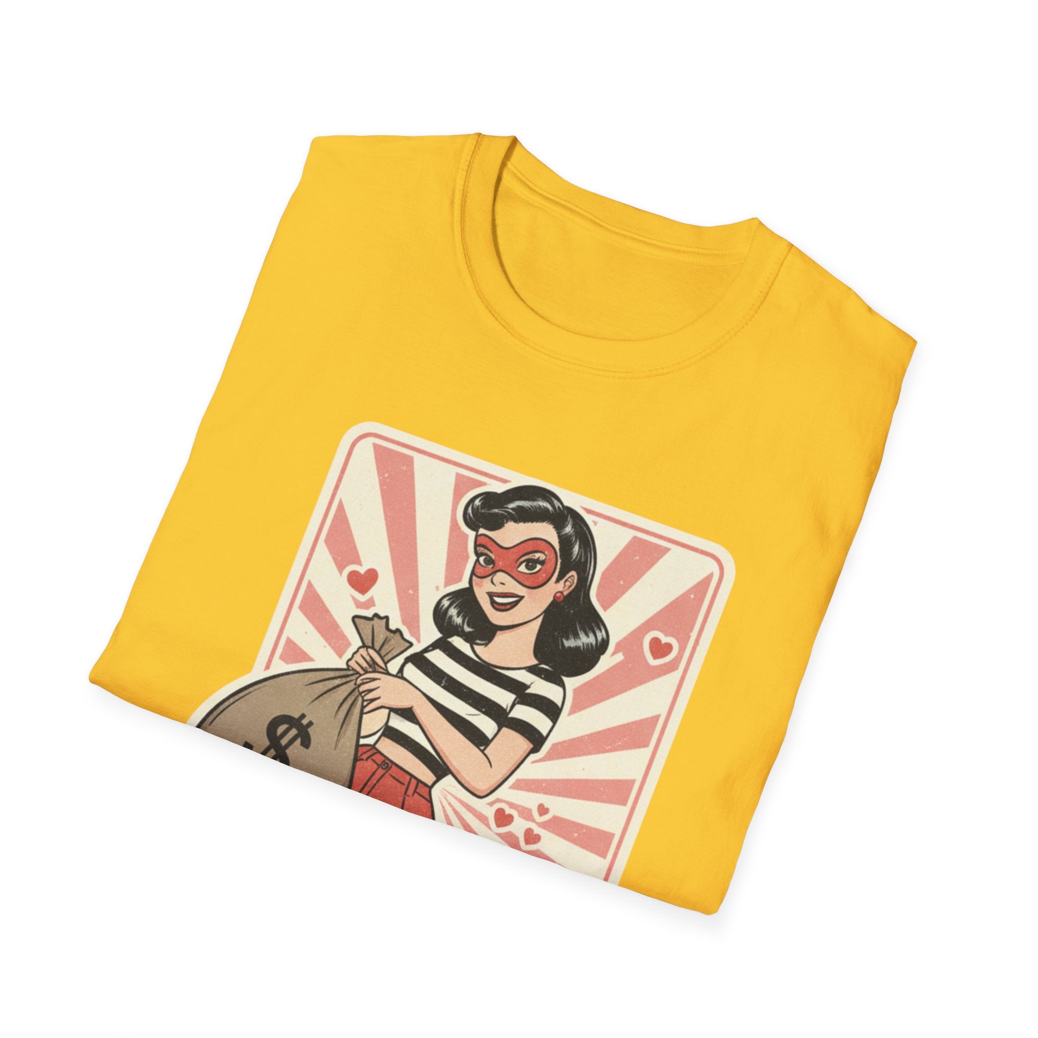 Love Bandit Retro Pinup T-Shirt — Vintage Graphic Tee