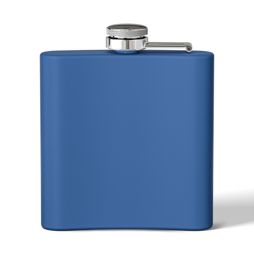 Flask — "I  Hot Dads" 6oz Stainless Steel Pocket Flask