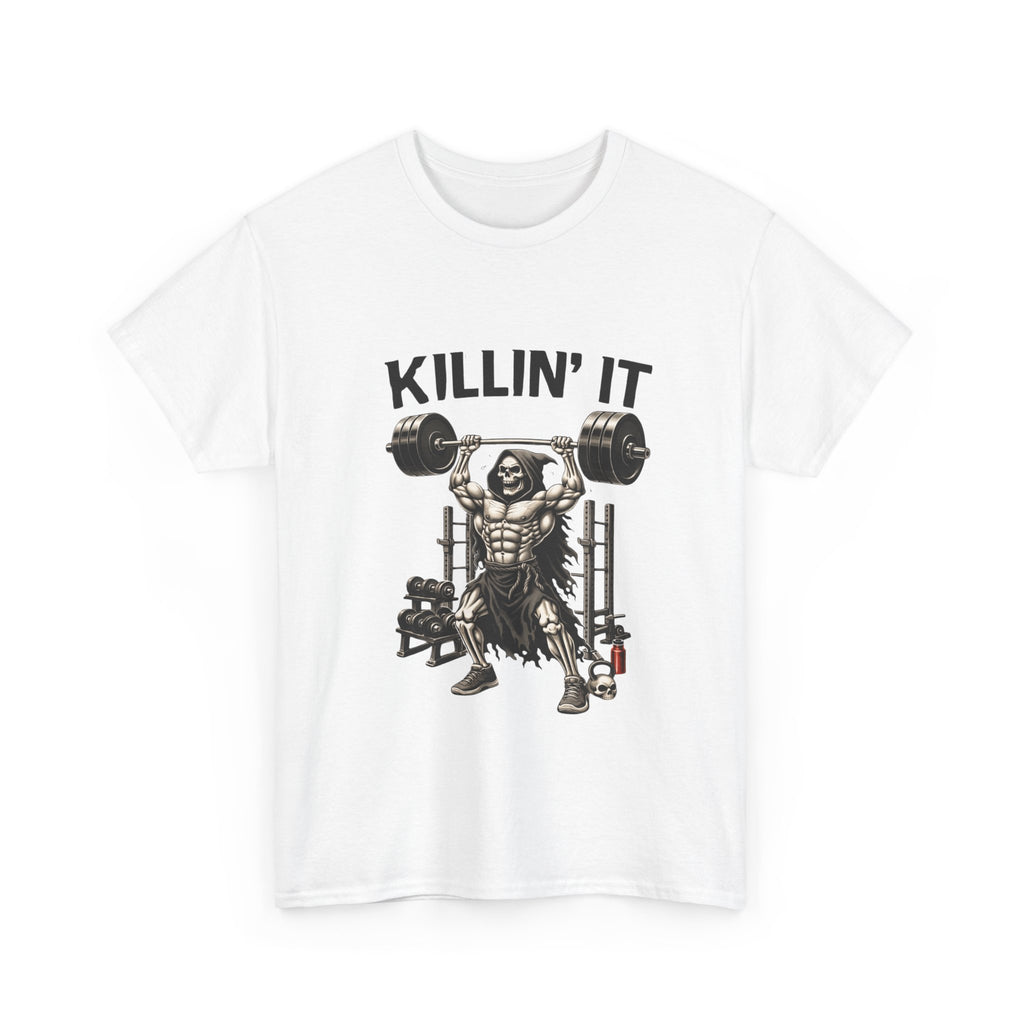 Killin' It Weightlifting Tee — Gym Motivational Fitness T-Shirt