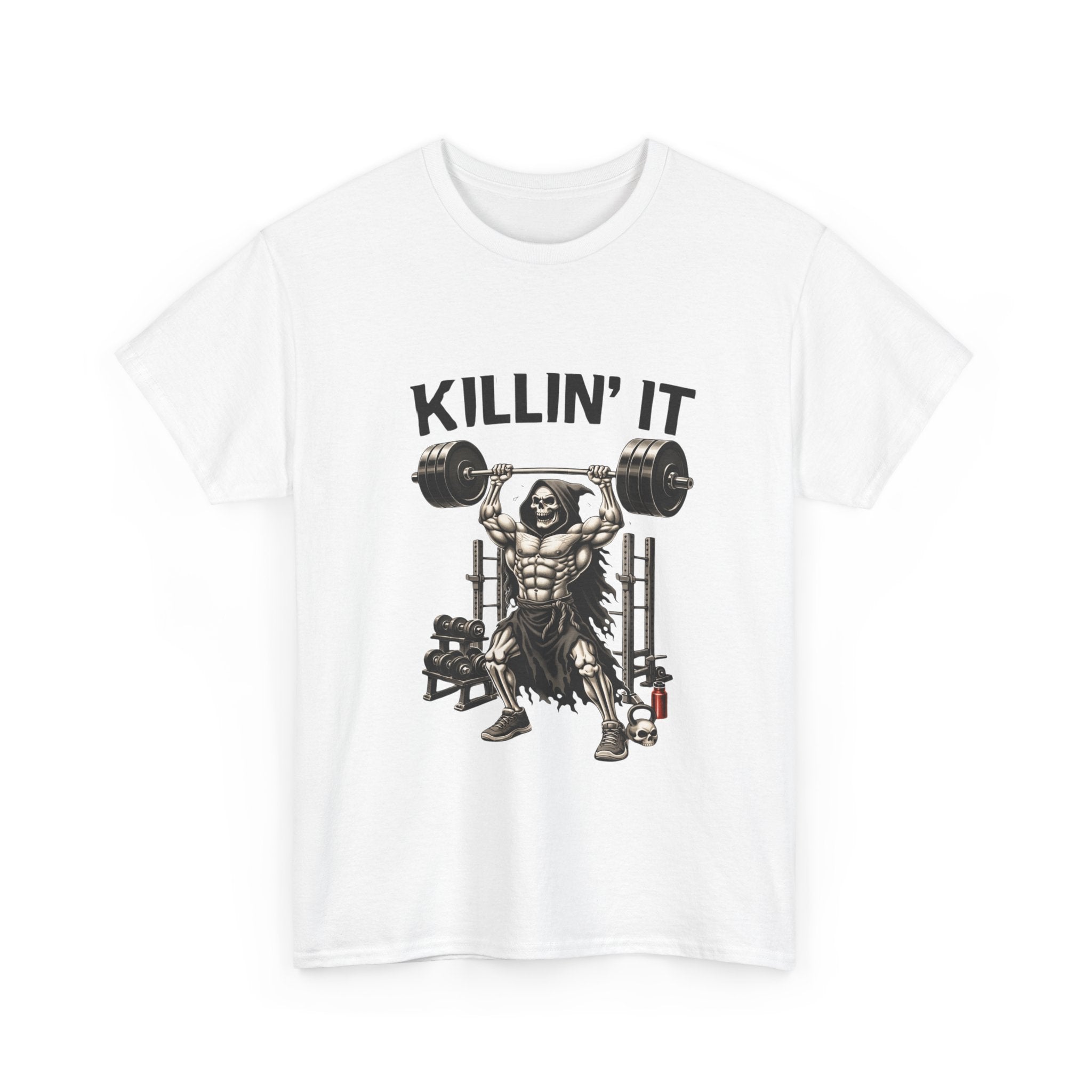 Killin' It Weightlifting Tee — Gym Motivational Fitness T-Shirt