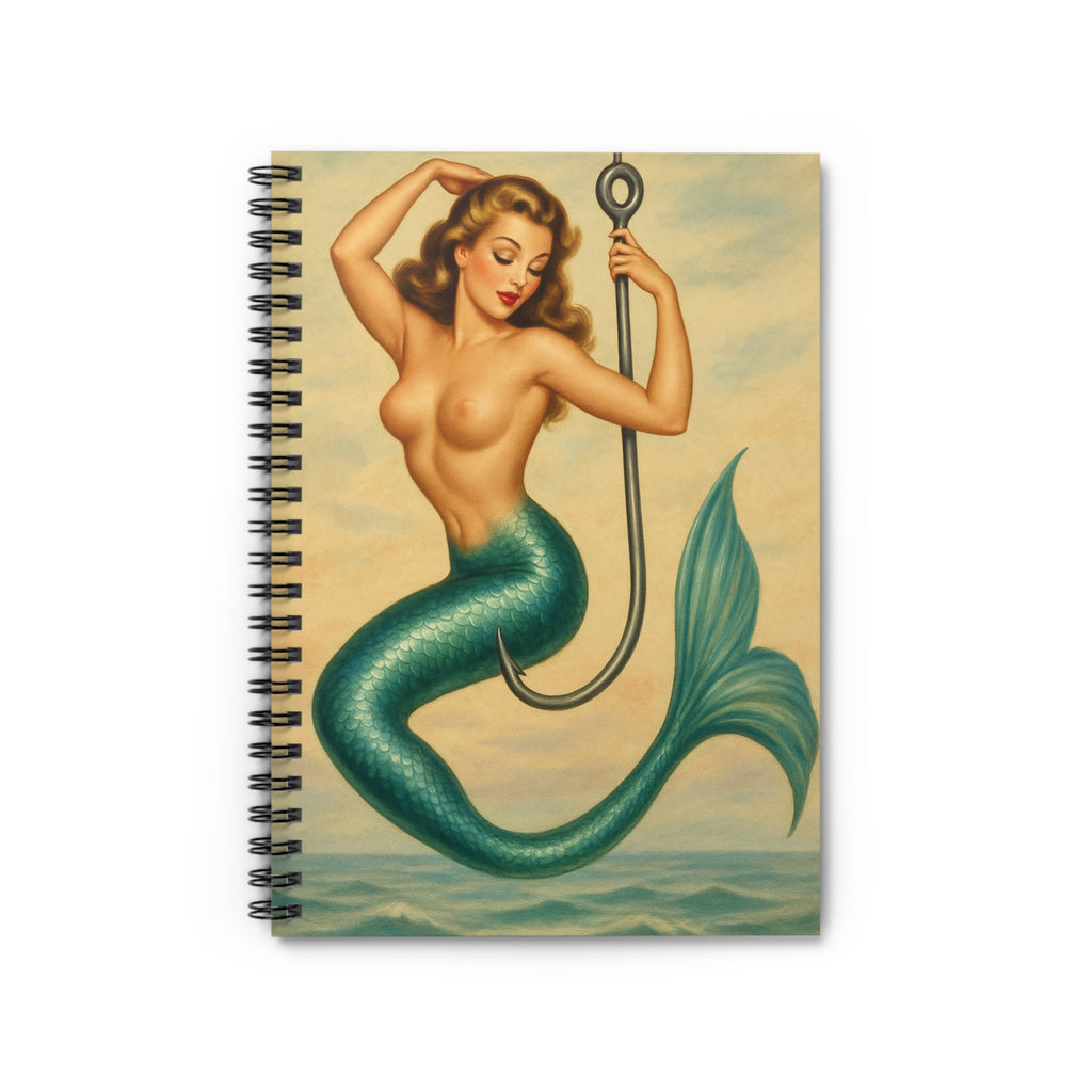 Spiral Notebook - Ruled Line MERMAID