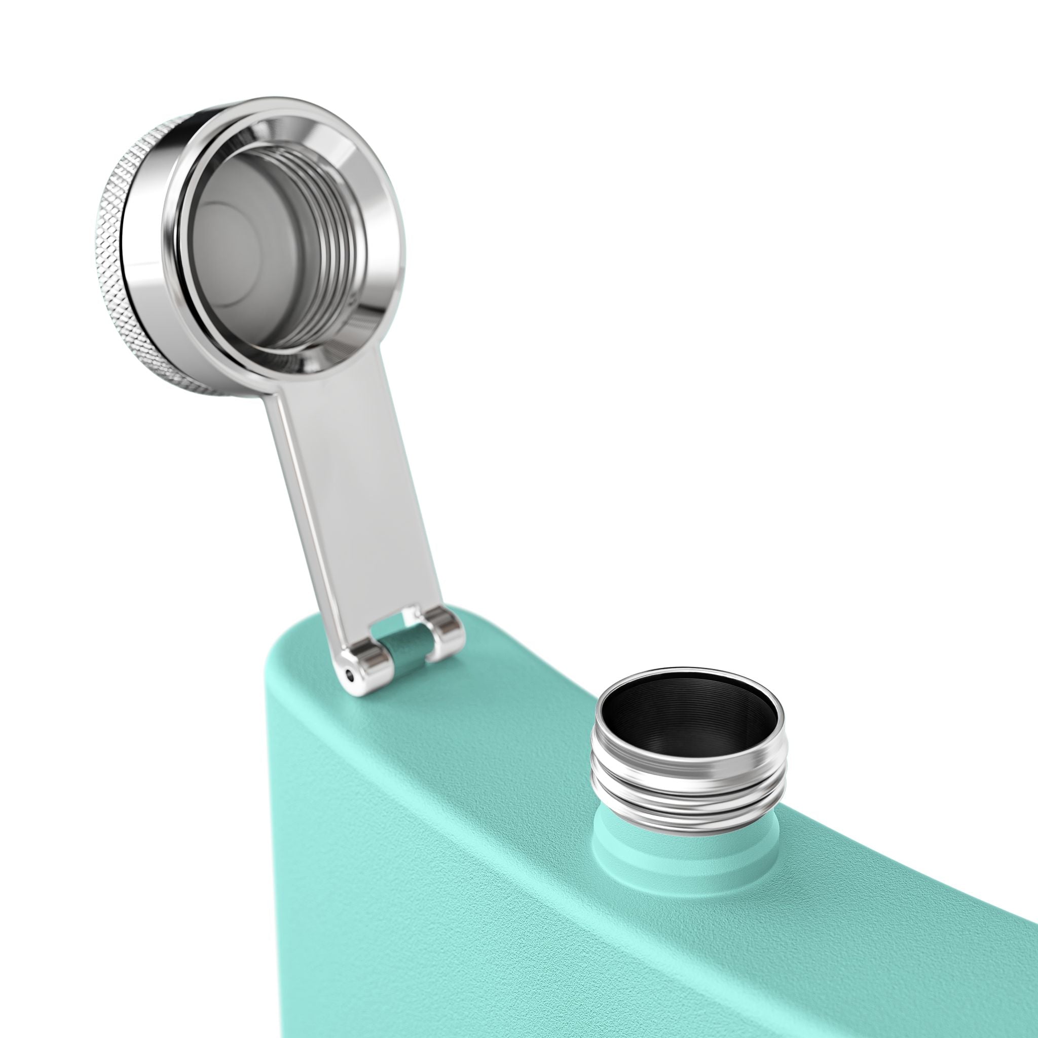 Hot Mom Leopard Print 6oz Stainless Steel Flask — Funny Mother's Day Gift