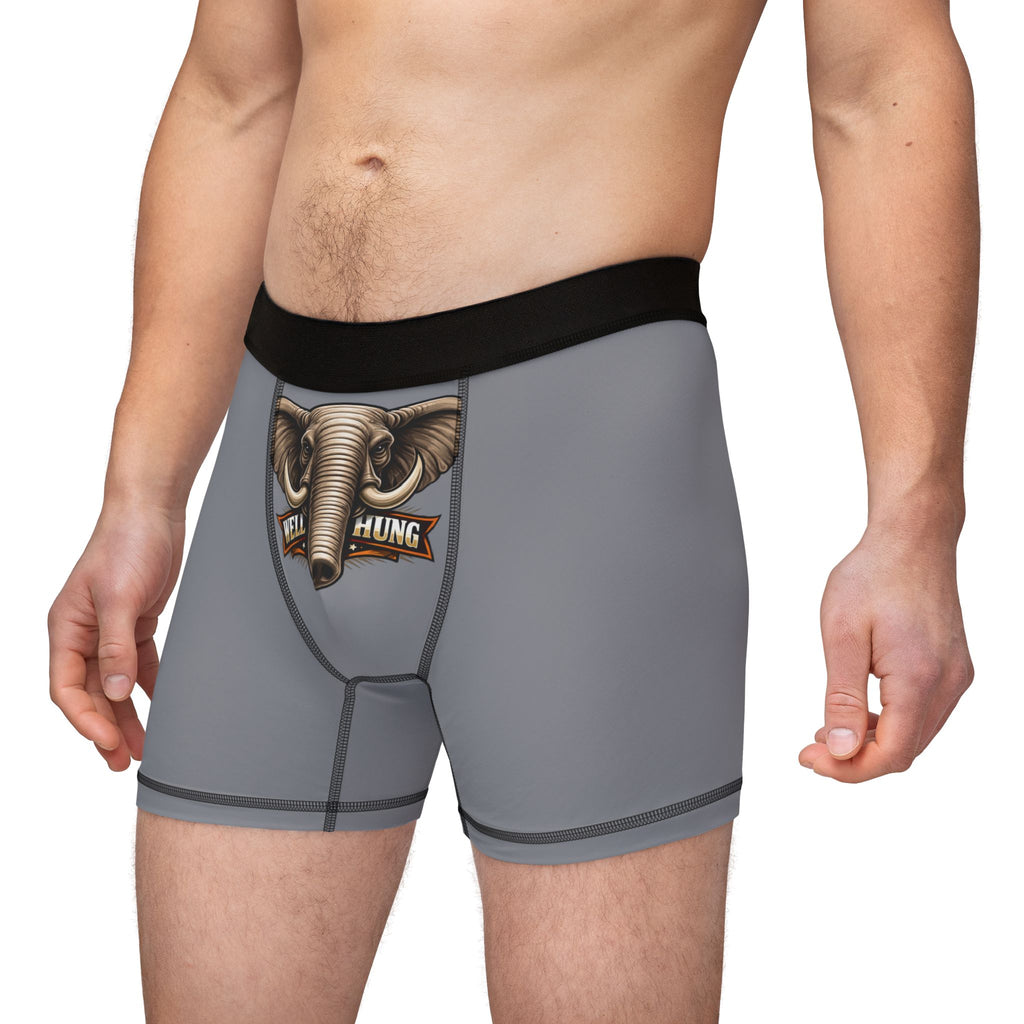 Elephant Trunk Boxer Briefs — Novelty Men’s Graphic Underwear