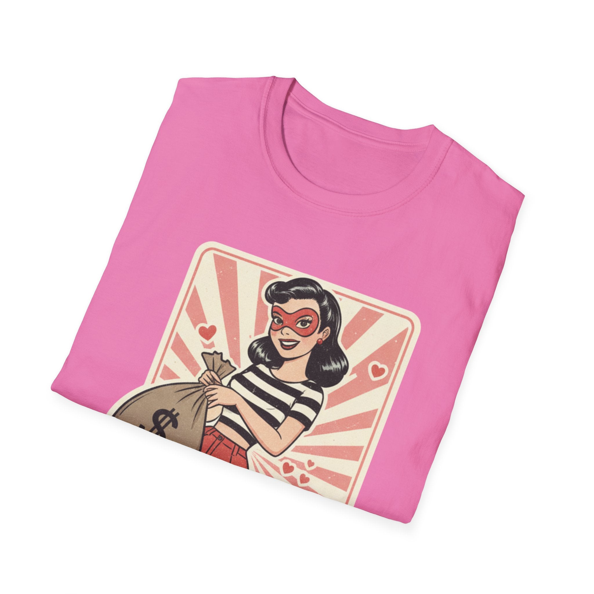 Love Bandit Retro Pinup T-Shirt — Vintage Graphic Tee