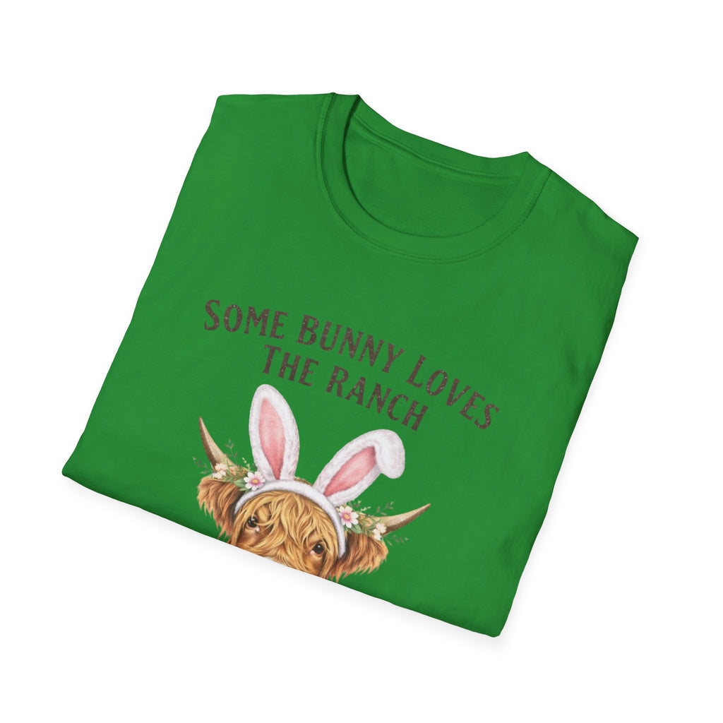 Some Bunny Loves The Ranch T-Shirt — Cute Bunny-Eared Cow Spring Tee