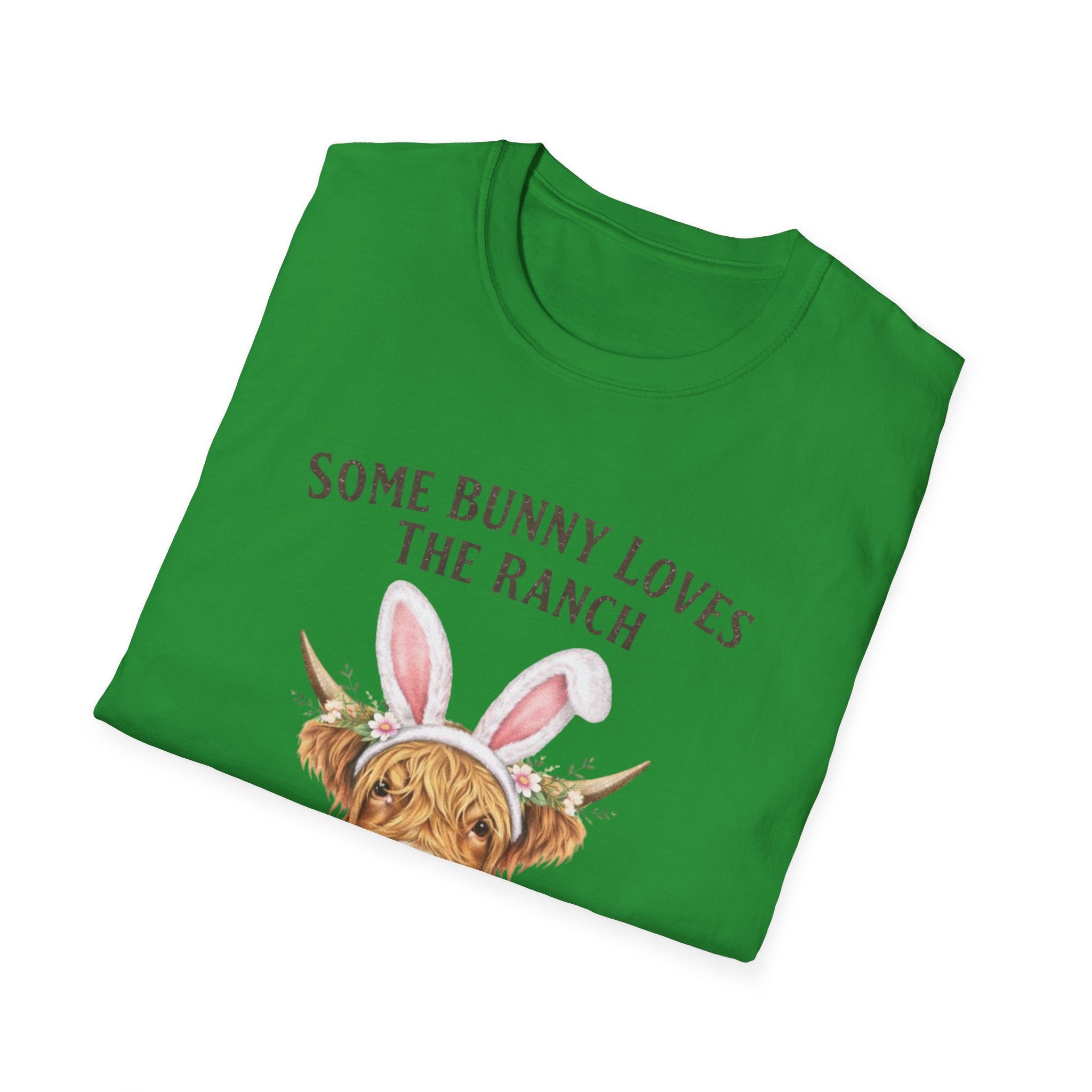 Some Bunny Loves The Ranch T-Shirt — Cute Bunny-Eared Cow Spring Tee