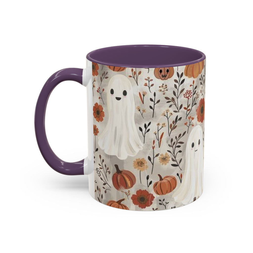 Cute Halloween Ghost Coffee Mug | Fall Decor, Gift for Autumn Lovers, Spooky Vibes, Ceramic Drinkware, Witchy Kitchen