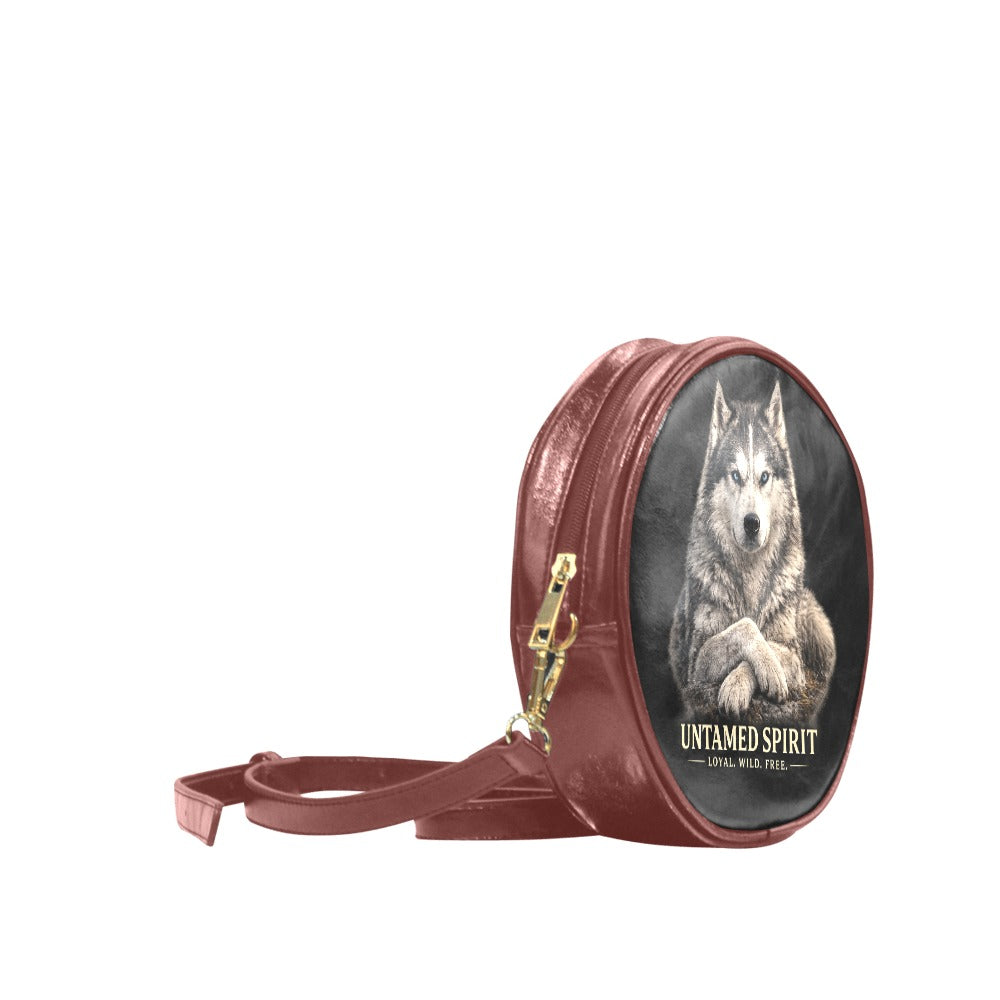Untamed Spirit Round Bag   Wild Fashion