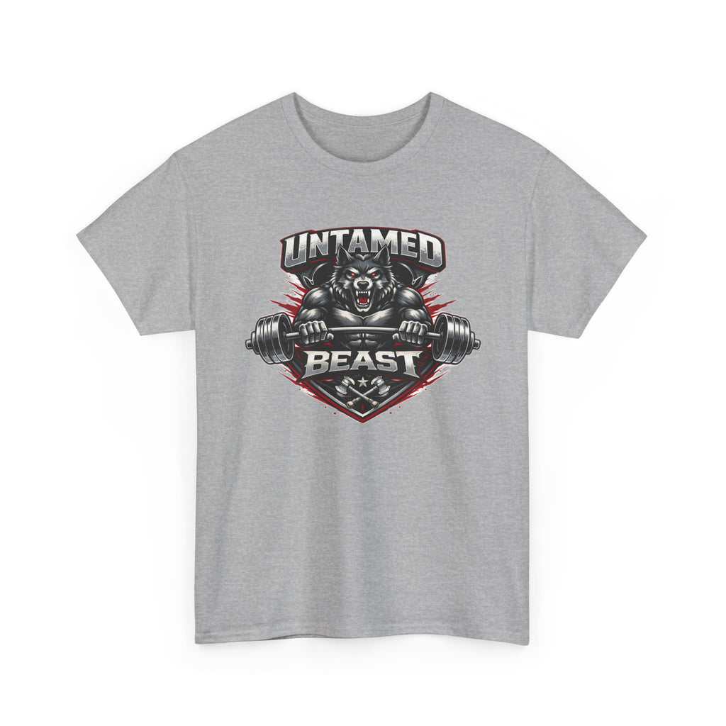 Untamed Beast Workout T-Shirt — Weightlifting Gym Tee Unisex