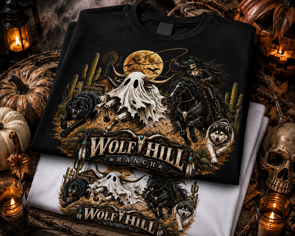 Wolf Hill Ranch  Ghost Rider Unisex Tee