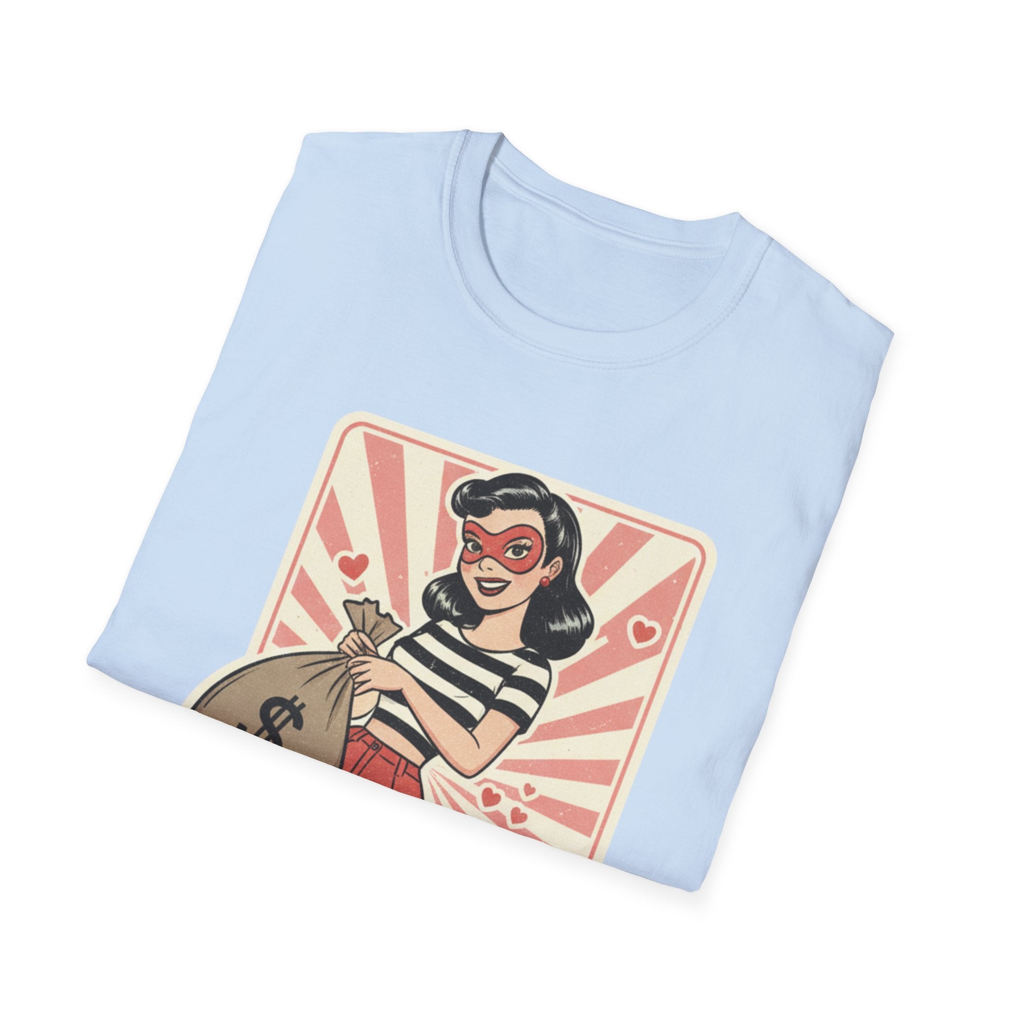 Love Bandit Retro Pinup T-Shirt — Vintage Graphic Tee