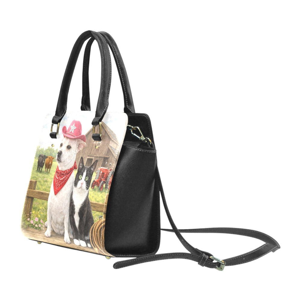 Coco & Friends Edition – Ranch Life Classic Shoulder Handbag  Wolf Hill Ranch Designs
