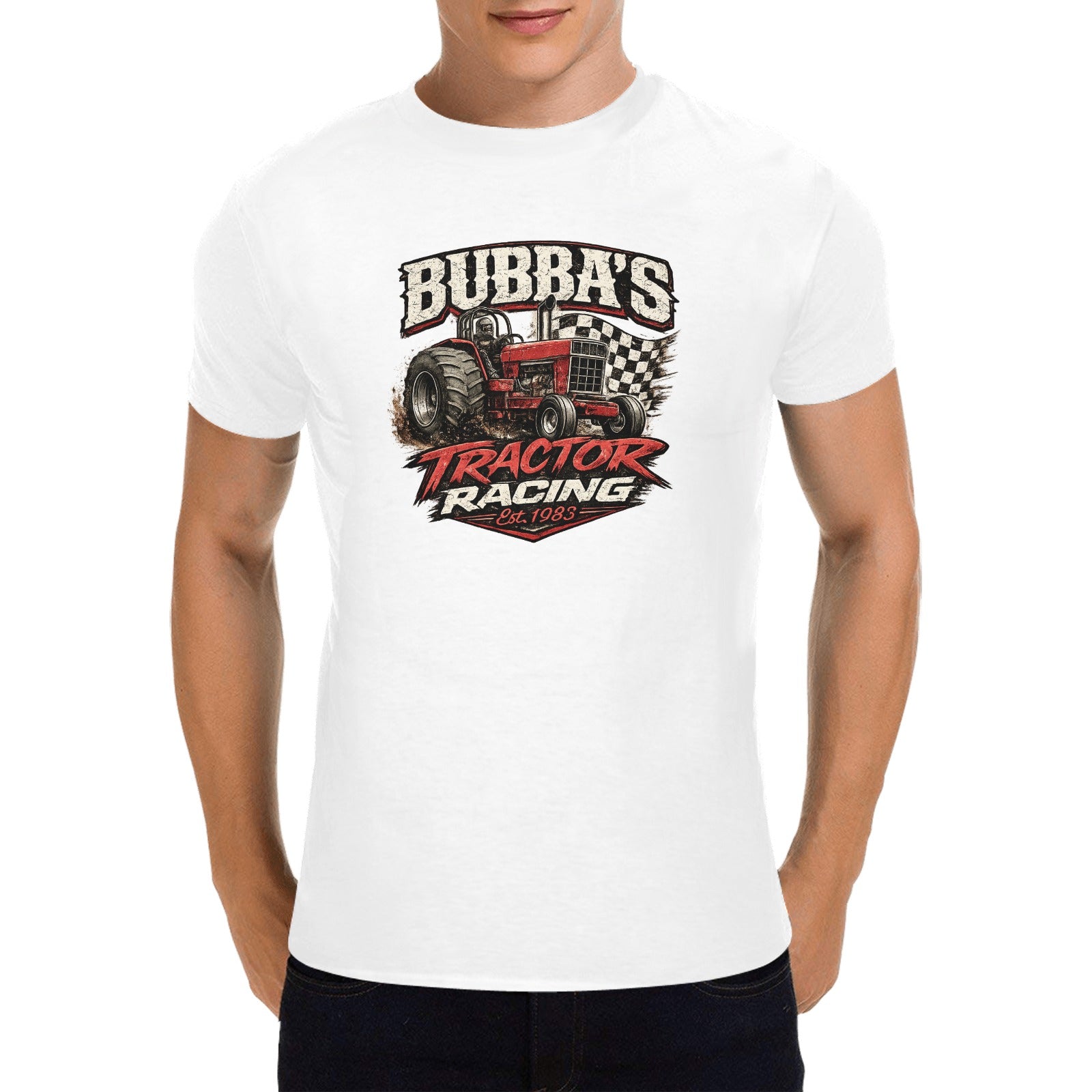 Men's Bubba Tractor Racing Tee