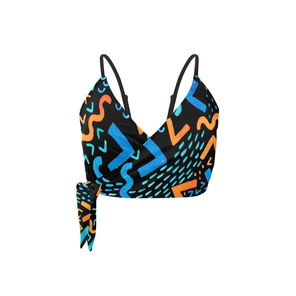 South Beach Flair Knot Side Bikini Top