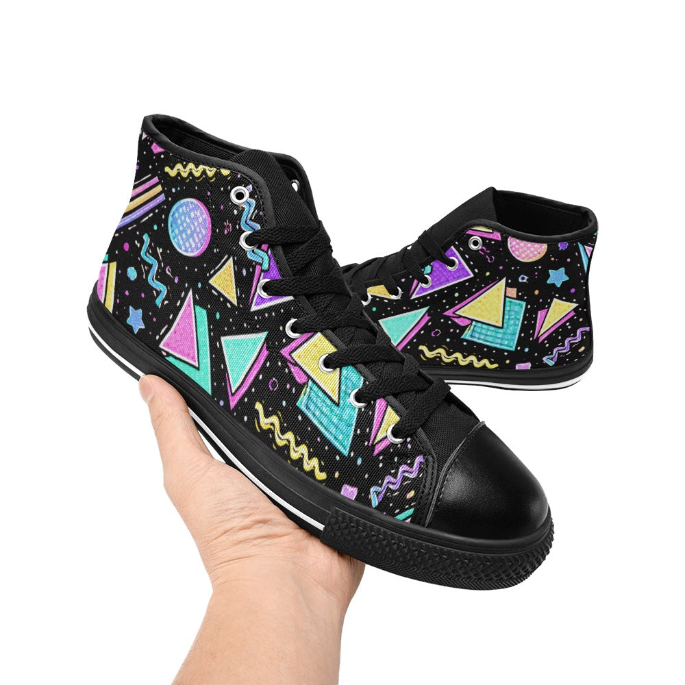 Neon Rewind 80s High-Top Sneakers        Aquila High Top Women's Shoes