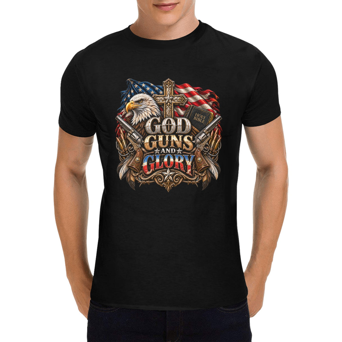 God, Guns, and Glory Tee