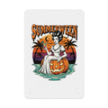 Summerween  The  Bride Tropical Halloween Metal Tin Sign  Made in USA