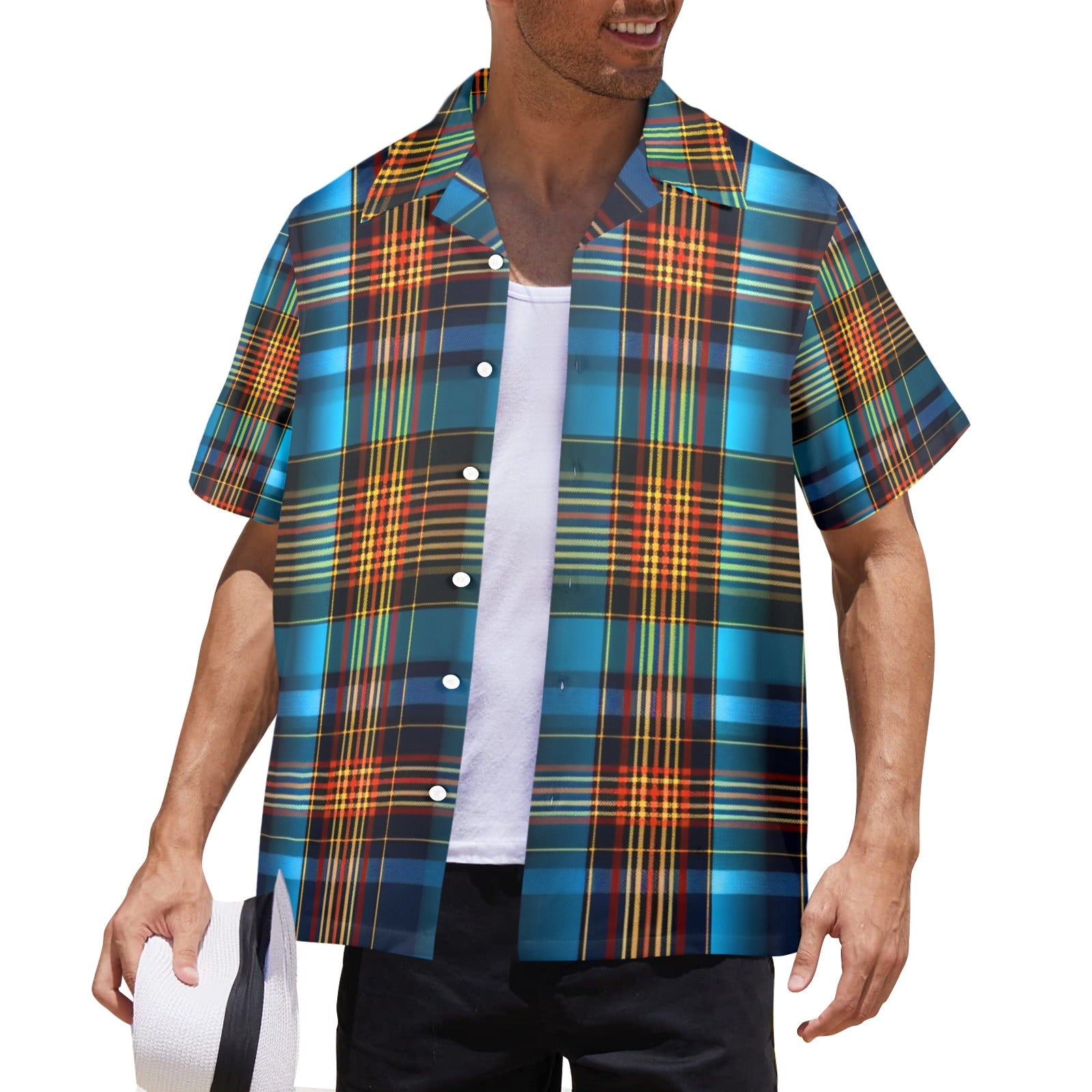 Men's Bold Plaid Ranch Shirt