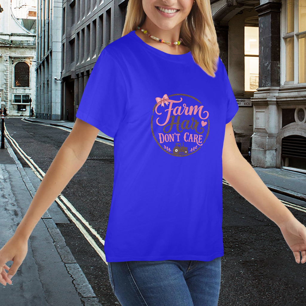 Women's Farm Hair T-Shirt