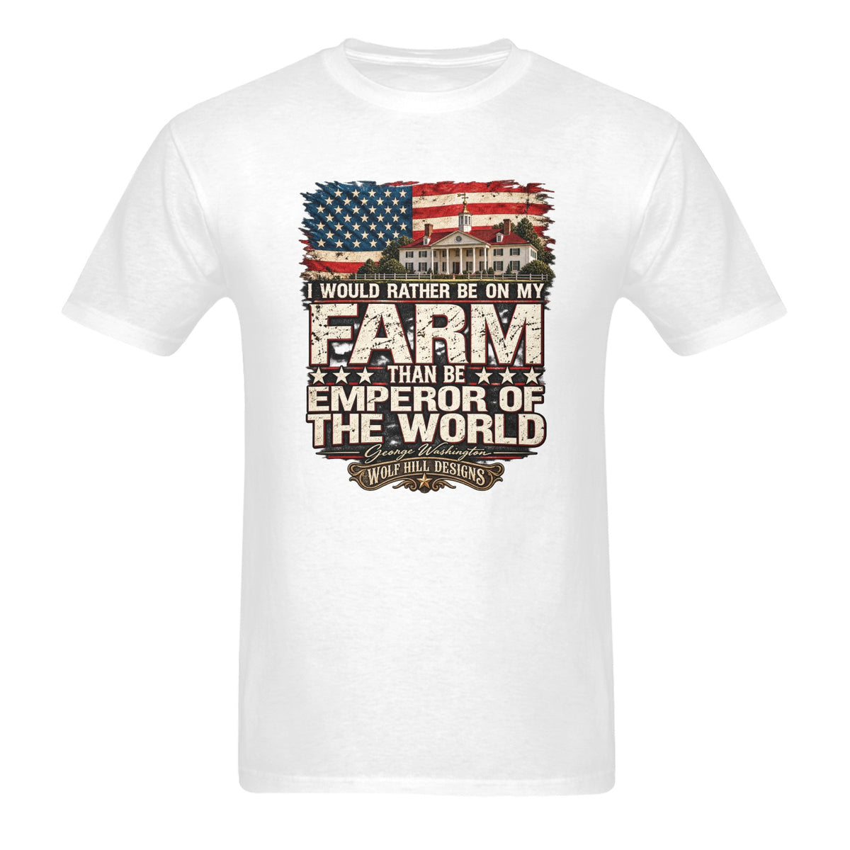 George Washington Farming Tee 🚜🌾👨‍🌾
