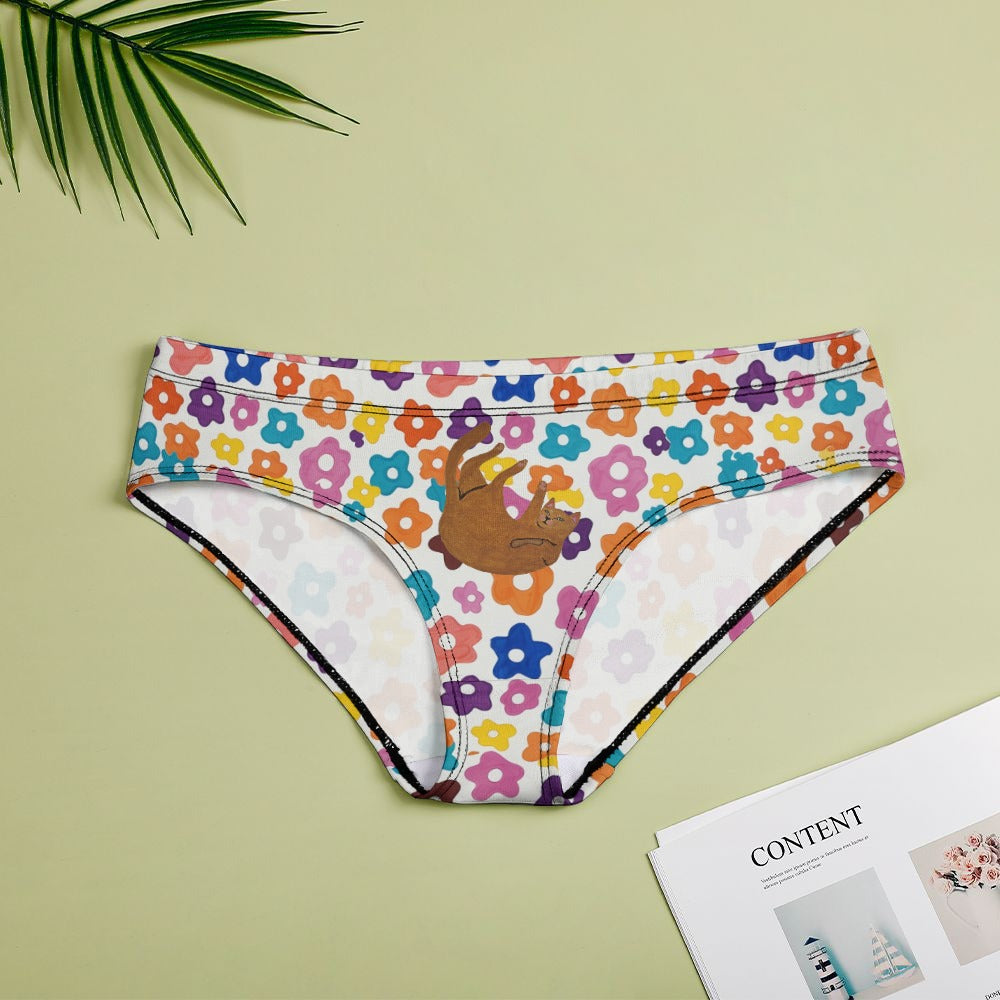DPW Art Cute Women's Low Waist Panties